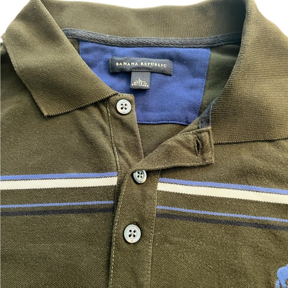 Men’s Banana Republic Short Sleeved Polo- Size L - Picture 5 of 10